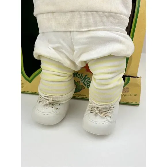 1984 Cabbage Patch Kids #3900 Girl Doll Brown Eyes Zarah Marleen w/ Box - Picture 4 of 11